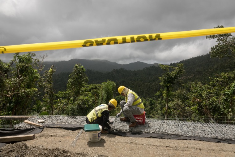 Image: Puerto Rico Still Recovering One Year After Hurricane Maria's Deadly Onslaught