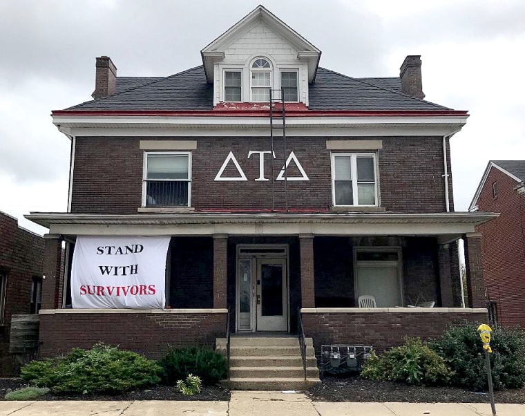 Delta Tau Delta house on the Ohio University campus.