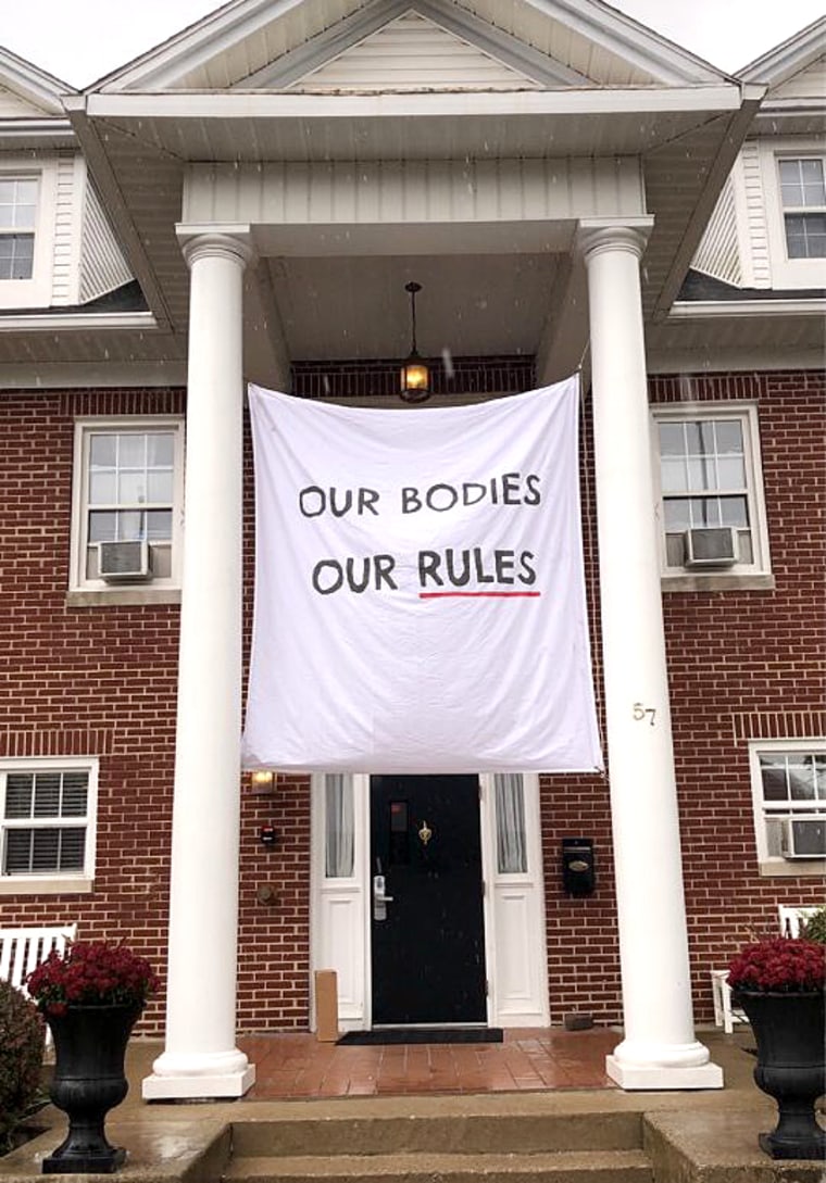 Gamma Phi Beta sorority house on the Ohio University campus.