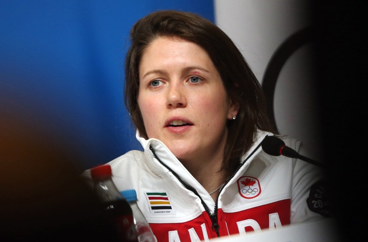 Image: Canada's women ice hockey player Gillian Apps