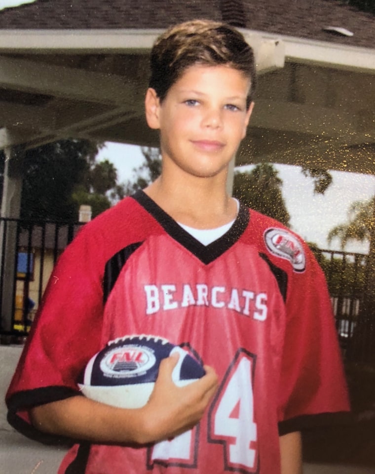 The 13-year old boy who was apparently bitten by a shark while free-diving on the first day of lobster season, on Sept. 29. 2018 in Encinitas, California.