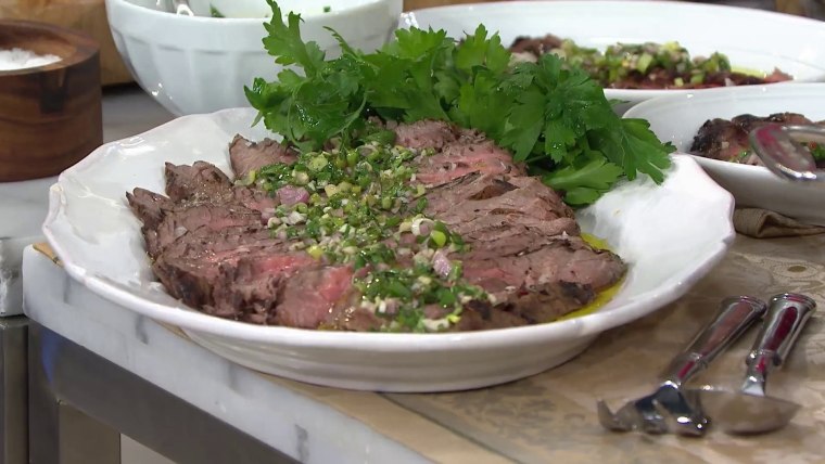 Food Network star Geoffrey Zakarian, join Megyn Kelly TODAY to show how to cook flank steak three ways.