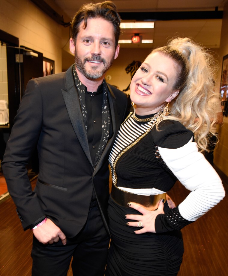 Kelly Clarkson and Brandon Blackstock