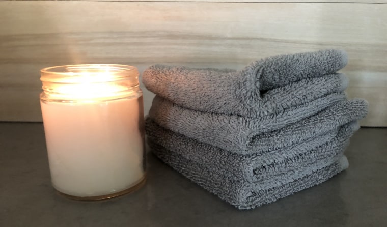 Having a seemingly endless supply of washcloths on hand made us feel like we were at the spa. (Not shown: The 20 other washcloths included in the pack!)