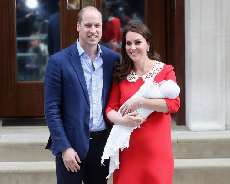 Image: The Duke &amp; Duchess Of Cambridge Depart The Lindo Wing With Their New Son