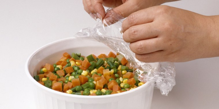 how to store plastic wrap