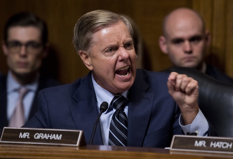 Image: Dr. Christine Blasey Ford And Supreme Court Nominee Brett Kavanaugh Testify To Senate Judiciary Committee