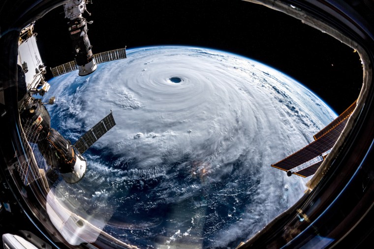 Image: Typhoon Trami seen from space