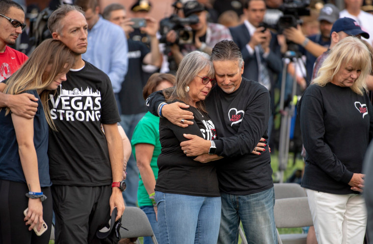 Image: Sunrise Remembrance service, Las Vegas Shooting annivesary