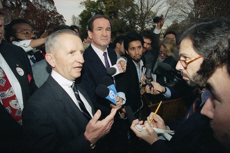 Image: Ross Perot, Pat Buchanan