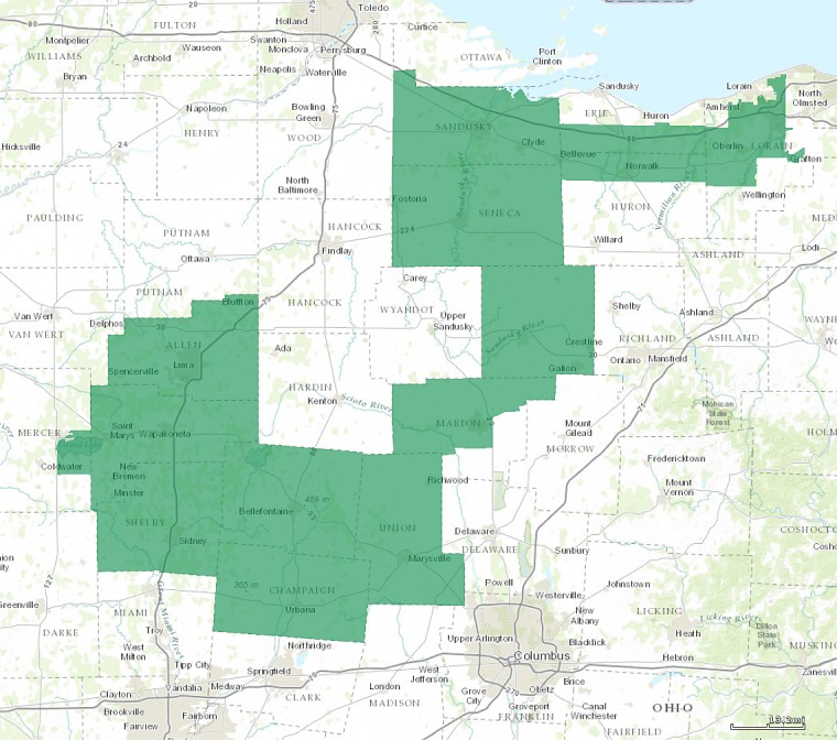 Ohio's 4th congressional district.