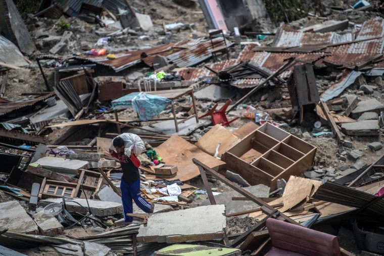 Deadly Earthquake and Tsunami Hits Indonesia's Island of Sulawesi