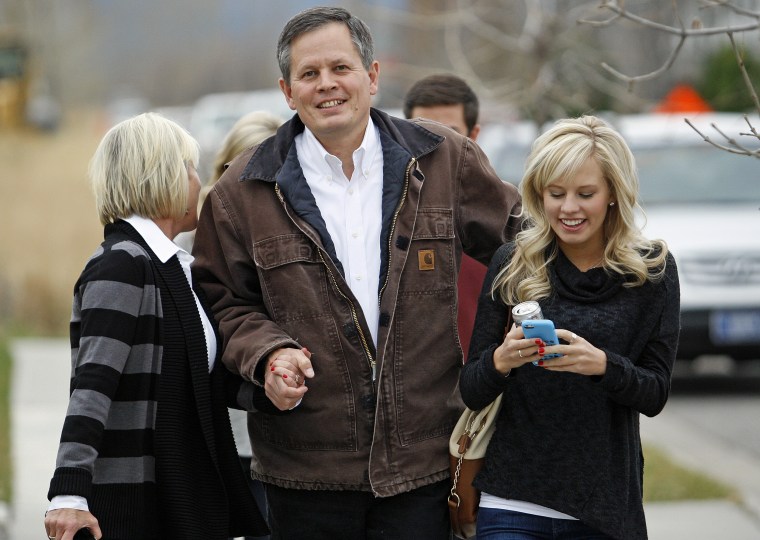 Image: Steve Daines, Annie Daines