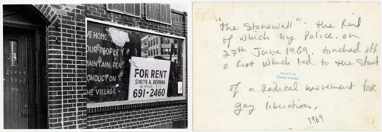 Stonewall inn September 1969.