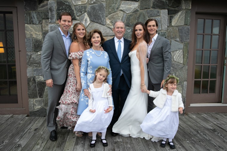 Barbara Bush and Craig Coyne wedding on October 7, 2018.