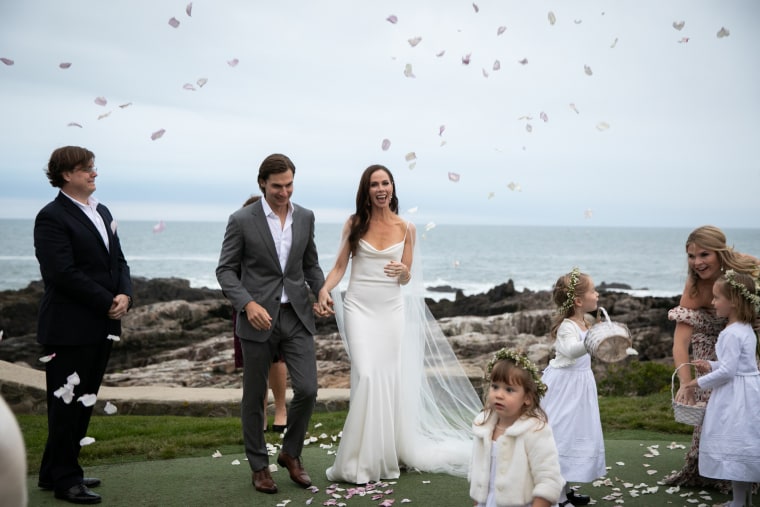 Barbara Bush and Craig Coyne wedding on October 7, 2018