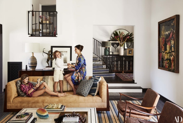 See inside supermodel Alessandra Ambrosio's boho California home