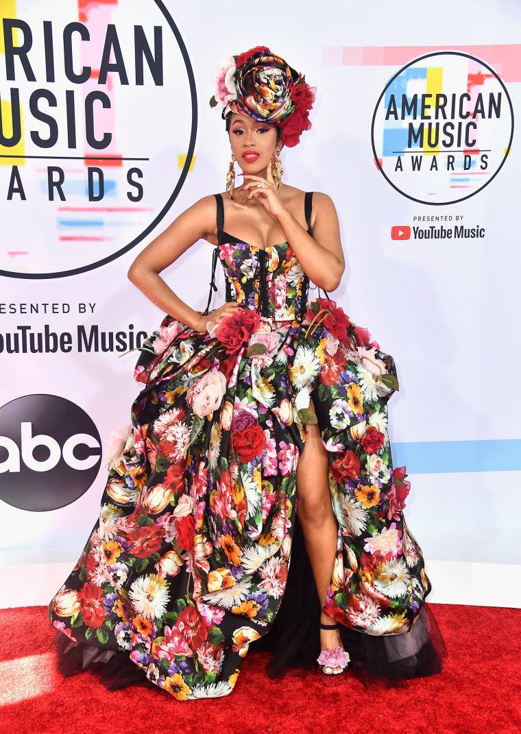 Cardi B American Music Awards 2018