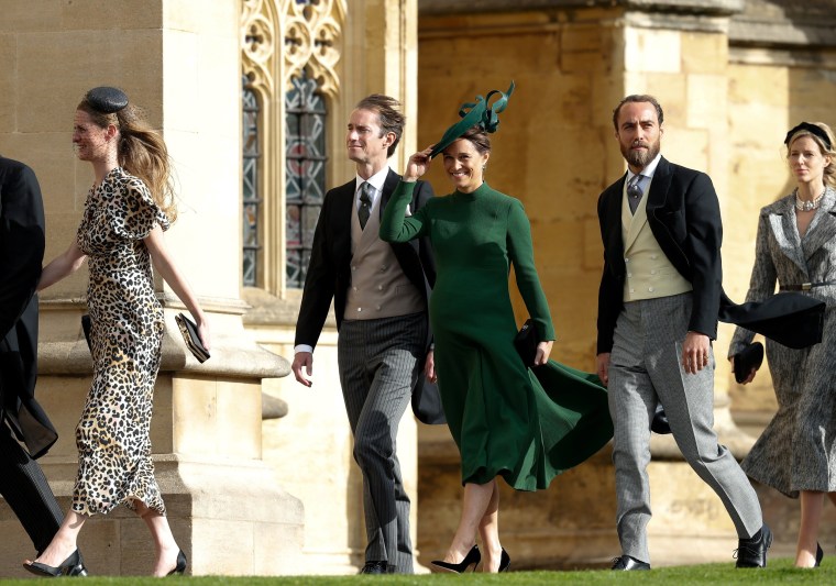 Kate and Meghan at the royal wedding