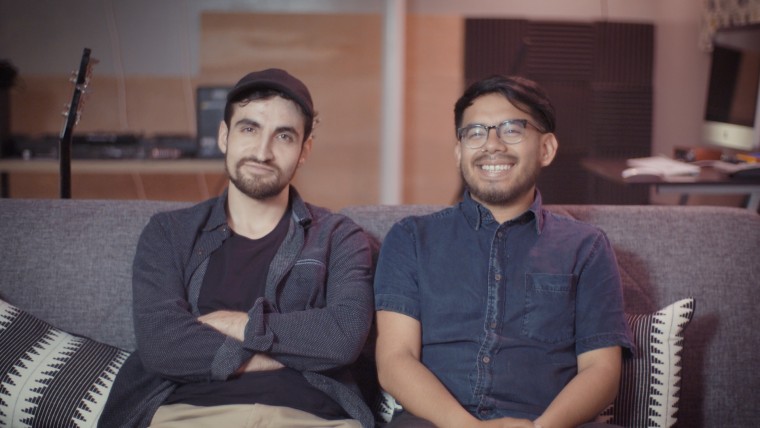 Alvaro Morales and Frisly Soberanis, founders of the Family Reunions Project.