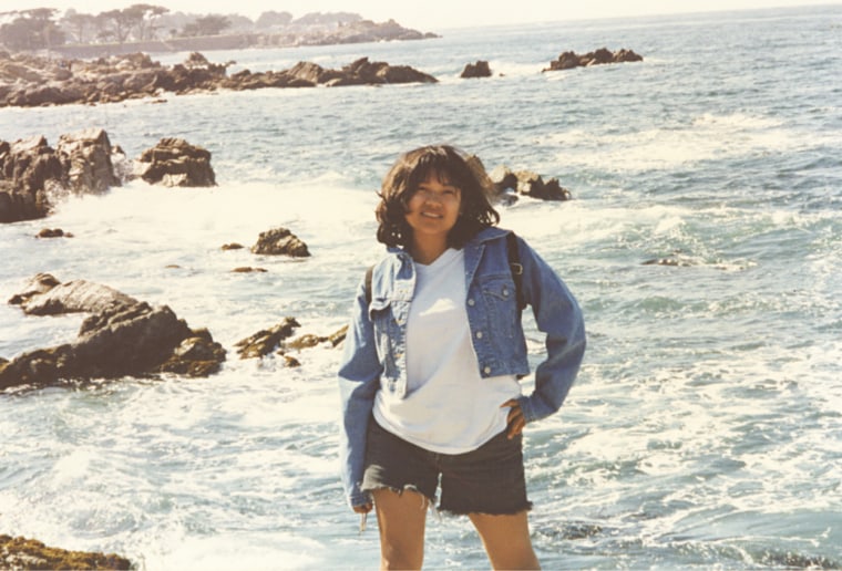 Reyna Grande at Monterey Bay, California