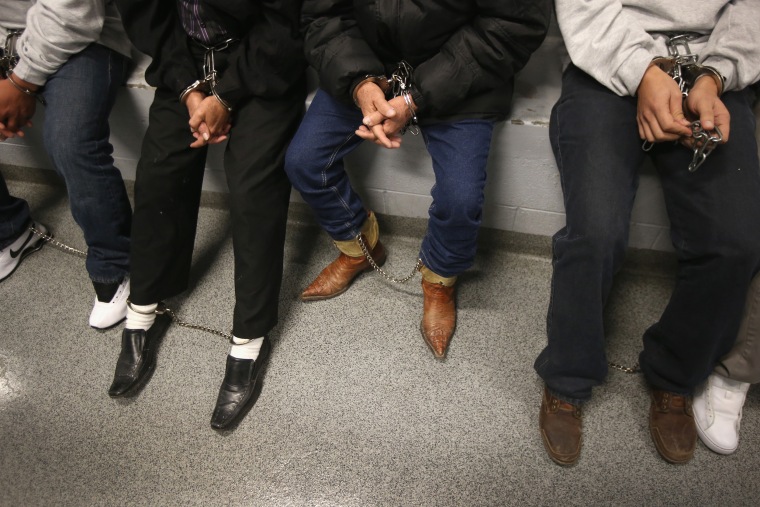 image: ICE Detains And Deports Undocumented Immigrants From Arizona