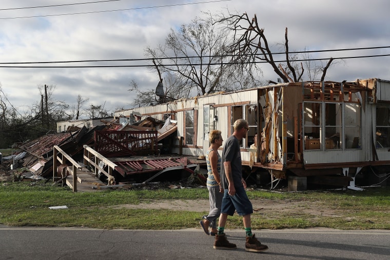 Image: Florida  Panhandle Faces Major Destruction  After Hurricane Michael Hits As Category 4 Storm
