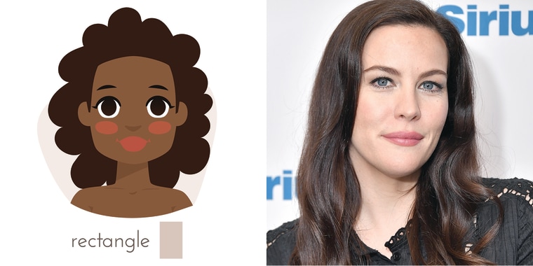 Rectangle face shapes: Liv Tyler