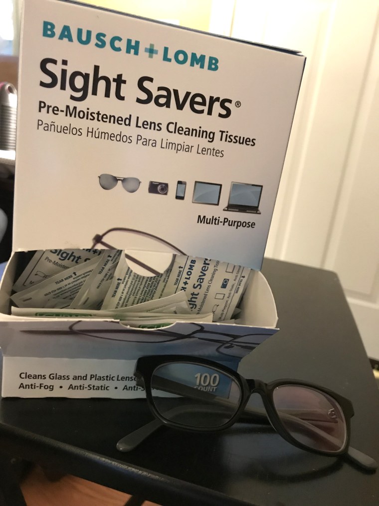 eye glasses wipes