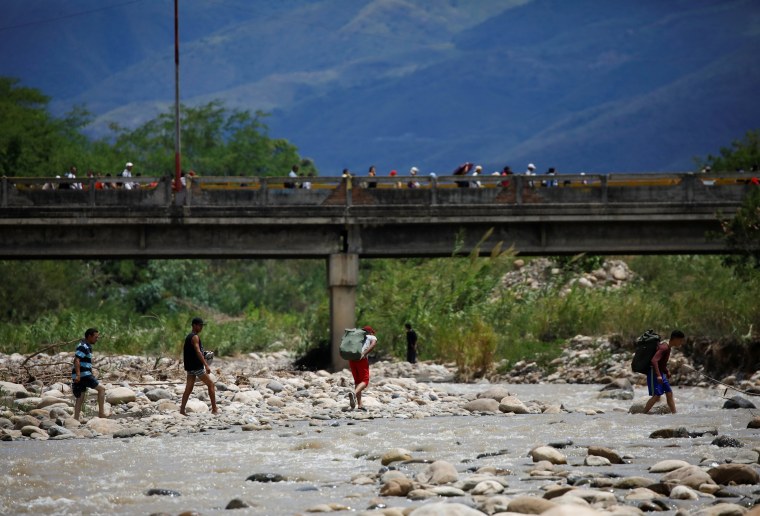 Image: Venezuelan migrants