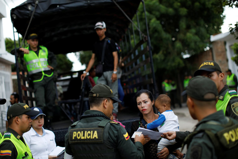 Image: Venezuelan migrants