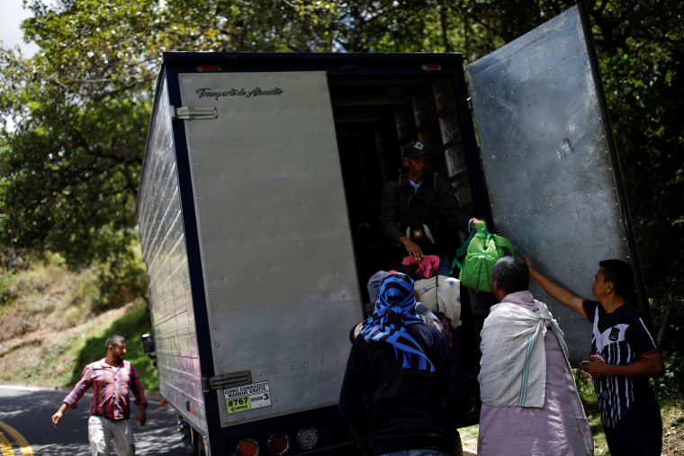 Image: Venezuelan migrants