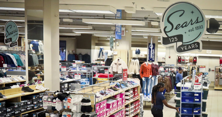 A Sears department store in Brooklyn, New York, on Oct. 10, 2018.