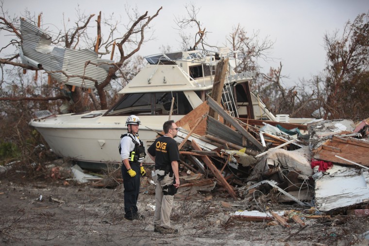 Image: Recovery Efforts Continue In Hurricane-Ravaged Florida Panhandle