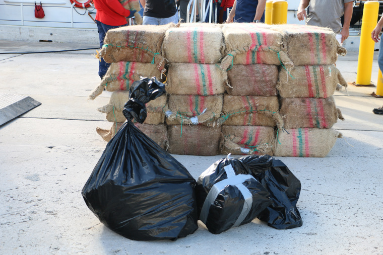 Coast Guard offloads more than 3,516 pounds of cocaine, 50 pounds of marijuana in Port Everglades