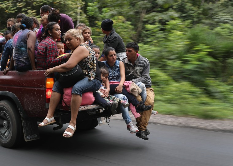 Image: Migrant Caravan Pushes North Into Guatemala