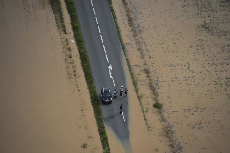 Image: TOPSHOT-FRANCE-WEATHER-FLOOD