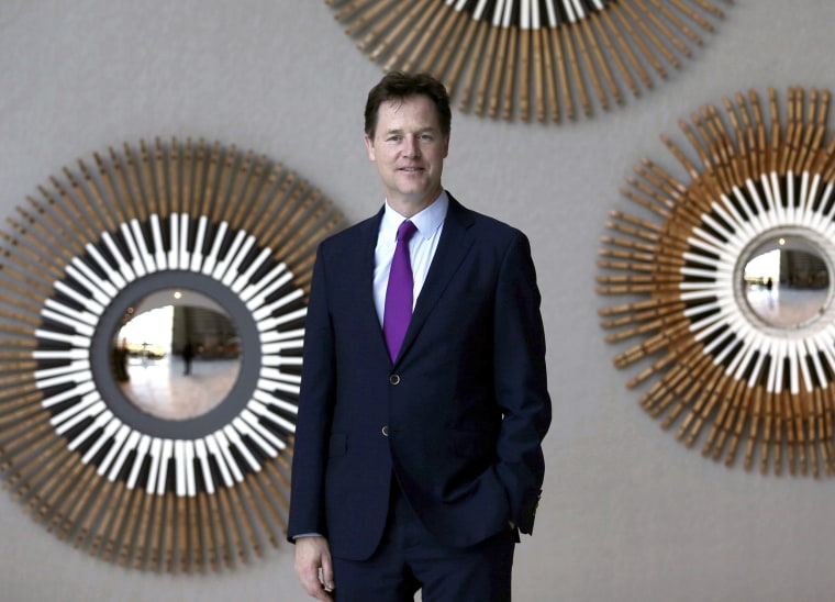 Image: Facebook hires former British deputy prime minister Nick Clegg as head of its global affairs and communications