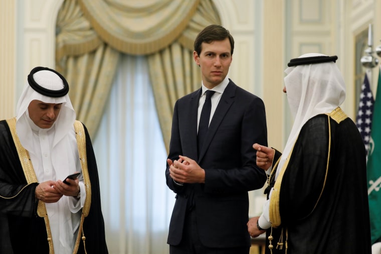 Image: White House senior advisor Jared Kushner attends events with U.S. President Donald Trump at the Royal Court in Riyadh, Saudi Arabia