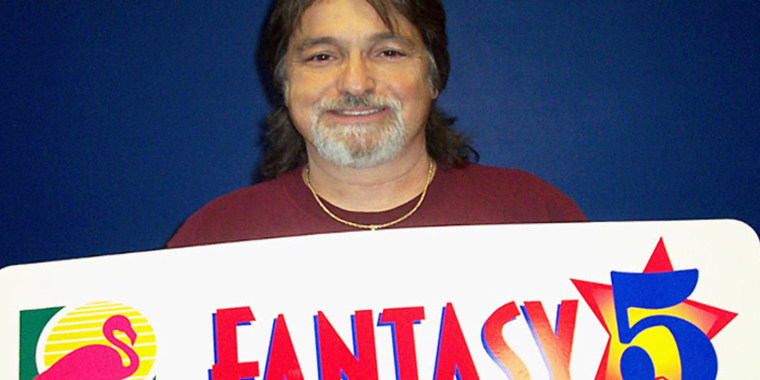 Richard Lustig claimed his share of nearly $200,000 in 2010. It was his seventh lottery win.