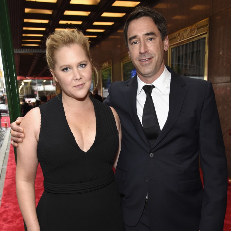 Amy Schumer and husband Chris Fischer 