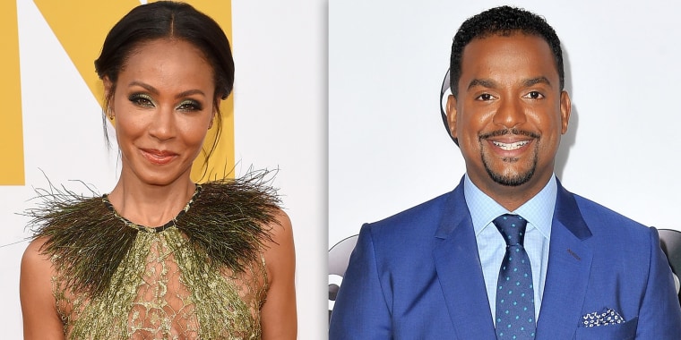 Jada Pinkett Smith and Alfonso Ribeiro