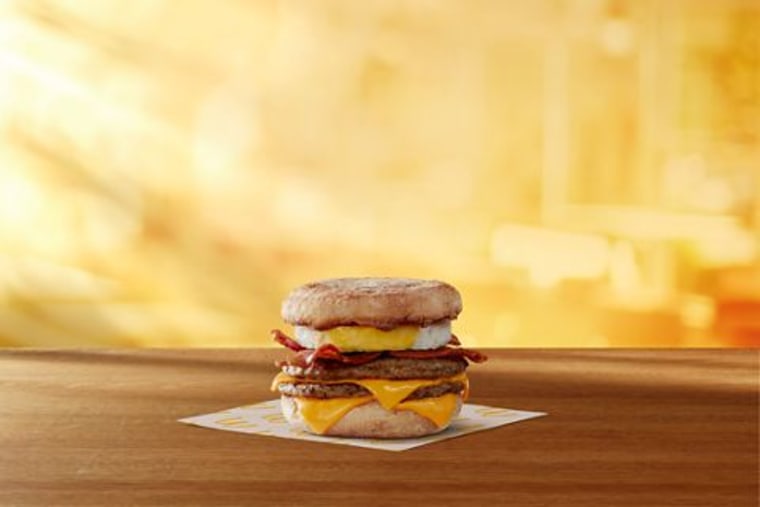 McDonald's new McMuffin Triple Breakfast Stack is available for a limited time Nov. 1.