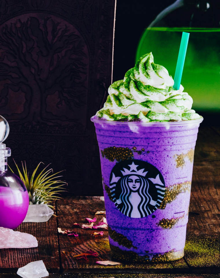 Starbucks new Witch's Brew Frappuccino