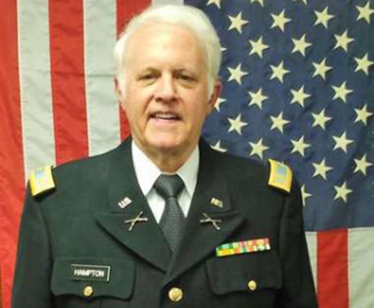 Image: Retired Army Maj. Brian Arthur Hampton