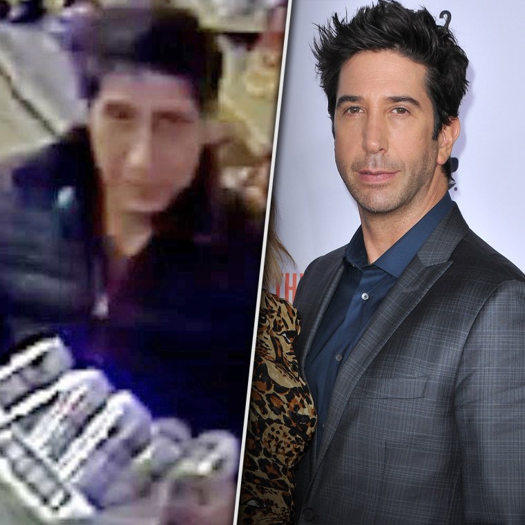 Blackpool theft suspect and David Schwimmer