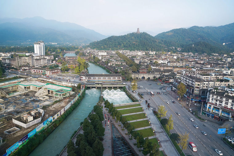 The city of Chengdu is the capital of southwestern China's Sichuan province.