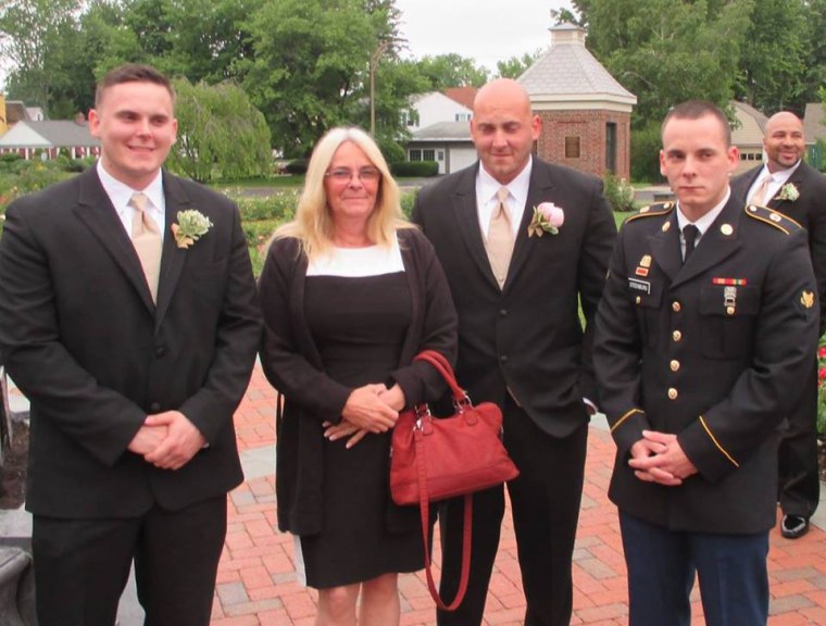 Axel, left, Janet, Richard and Eric Steenburg.