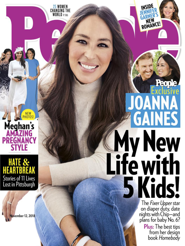 Joanna Gaines on the cover of People magazine
