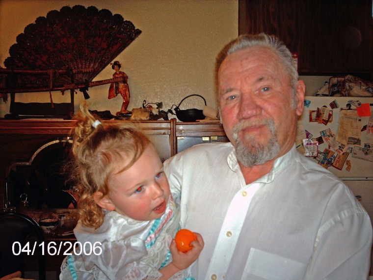 Jim and Hailey, years before he developed Alzheimer's.